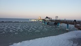 Ferienwohnung in Sellin - Sonnenglück in der Residenz Seeblick - Die Seebrücke im Winter