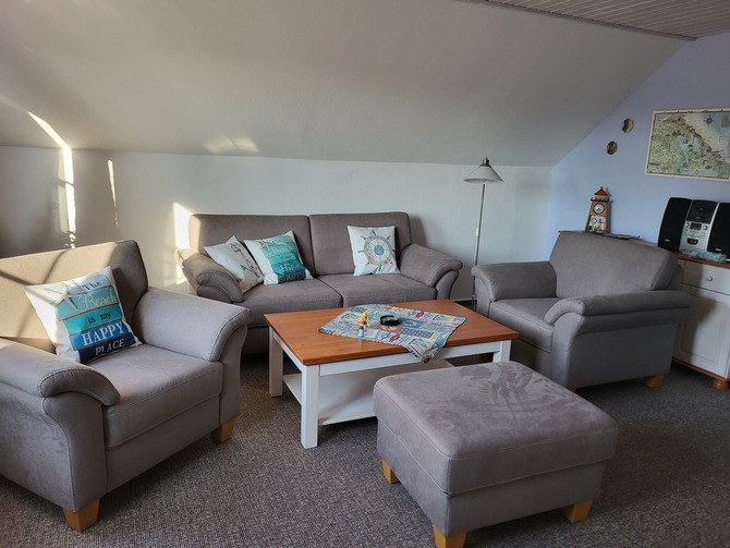 Ferienwohnung in Koserow - Clemann - Wohnzimmer