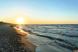 Ferienwohnung in Zinnowitz - Achtern Strand - Abendstimung