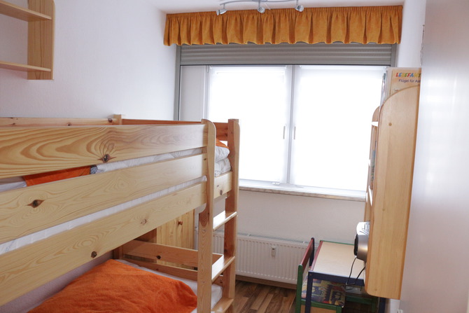 Ferienwohnung in Dahme - Berolina - Kinderzimmer mit Etagenbett, je 90x200 cm