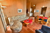 Ferienhaus in Pelzerhaken - Am Waldrand Haus C - Wohnraum mit Ecksofa