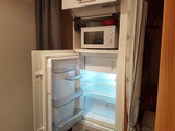 Appartement in Großenbrode - Bellevue - Kühlschrank und Mikrowelle