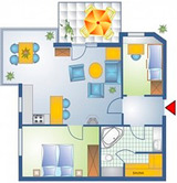 Ferienwohnung in Großenbrode - Windrose FeWo 5 - Bild 7