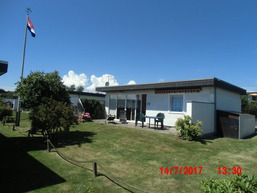 Bungalow am S&uuml;dstrand Staberdorf mit Meerblick
