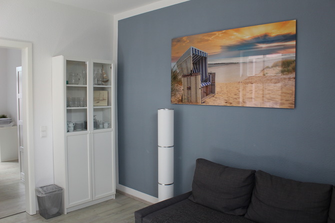 Ferienwohnung in Niendorf/Ostsee - Moesickes kleine FeWo - Wohnzimmer
