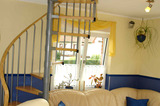 Ferienhaus in Heringsdorf - Kleines Möwennest - Treppe zu den Schlafzimmern 1 und 2