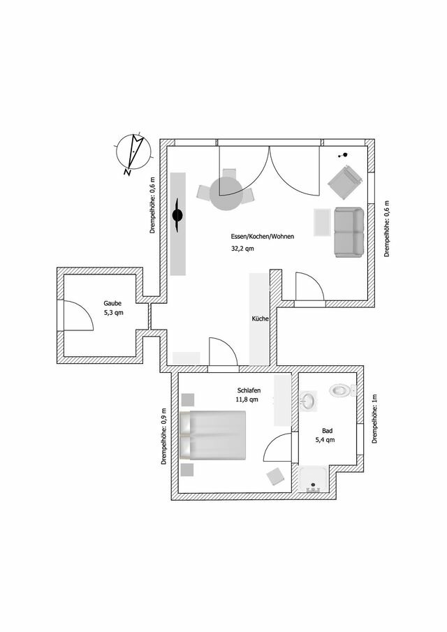 Ferienwohnung in Grömitz - Haus Seepferdchen - Whg. 9 - Bild 16