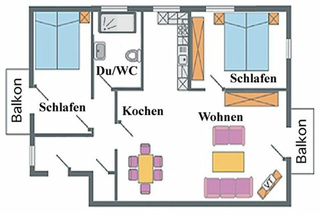 Ferienwohnung in Zingst - Ostsee-Residenz, Whg. 21 - Bild 13