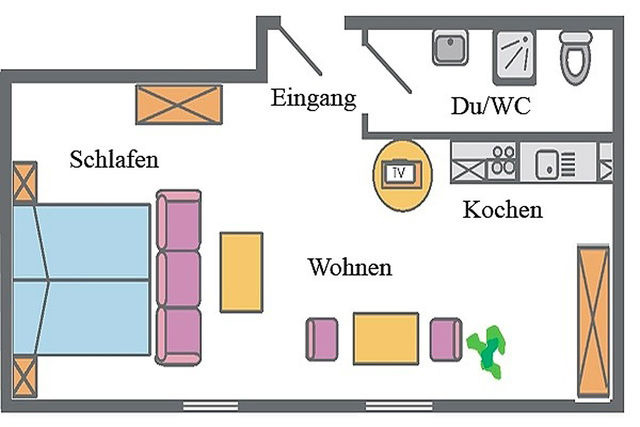 Ferienwohnung in Zingst - Waldesruh - App 1 - Bild 8