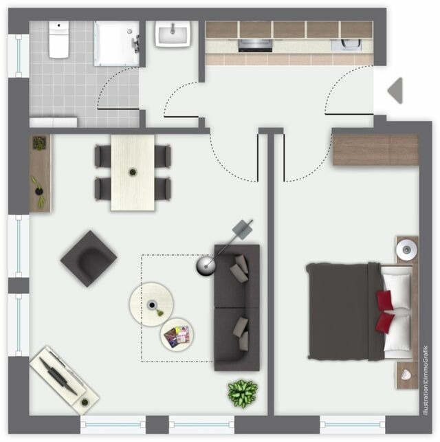 Ferienwohnung in Fehmarn - Knusthof Lafrenz - Goldblick - Bild 6