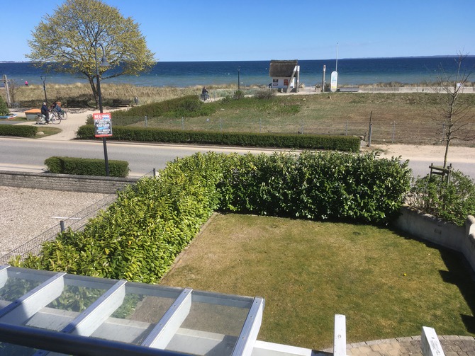 Ferienhaus in Haffkrug - Strandgang - Ausblick Schlafzimmer Seeseite