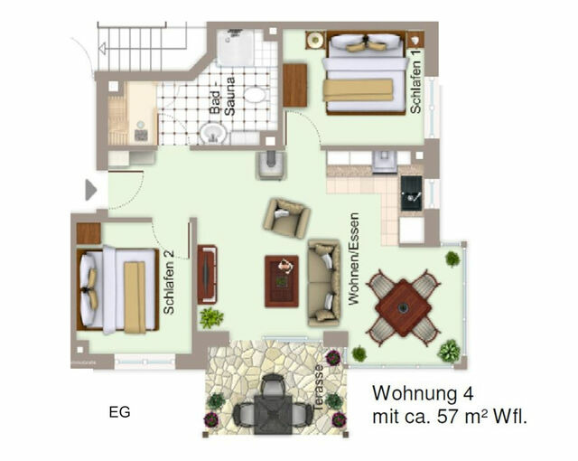 Ferienwohnung in Gro&szlig;enbrode - Wolkenlos 4 - Gro&szlig;enbrode - Bild 21