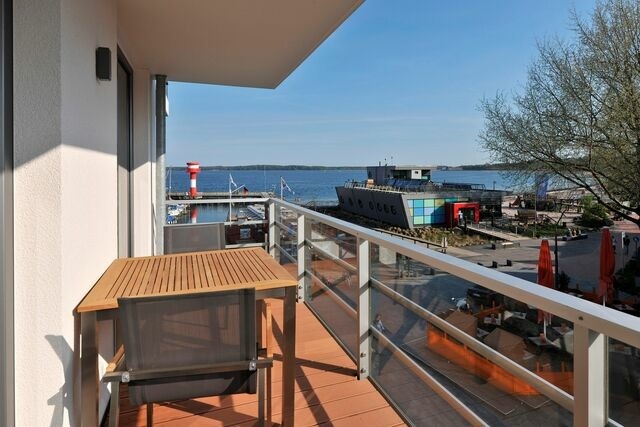 Ferienwohnung in Eckernförde - Apartment 14 "Strandläufer", Blickrichtung Offenes Meer/Strand - Bild 6