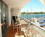 Ferienwohnung in Eckernförde - Apartmenthaus Hafenspitze, Ap. 33 "Fördetraum" mit Sauna, Blickrichtung offene See - Bild 2