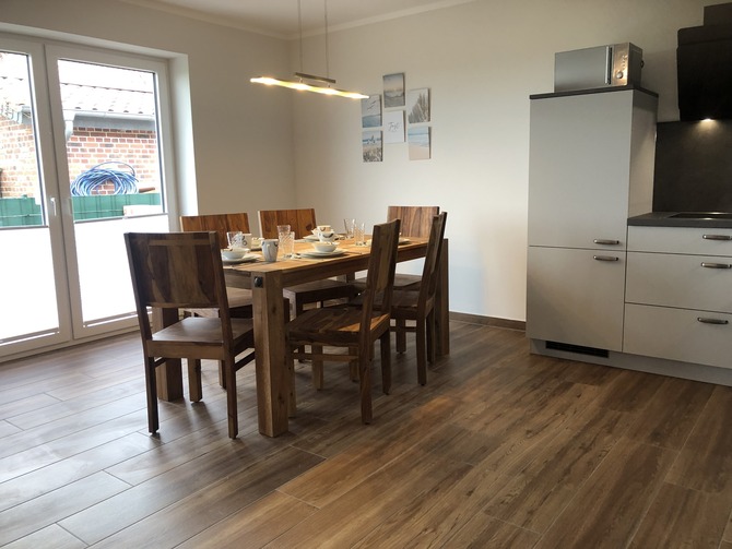 Ferienhaus in Fehmarn OT Gammendorf - Feriendomizil SeeSand 2 - Essbereich