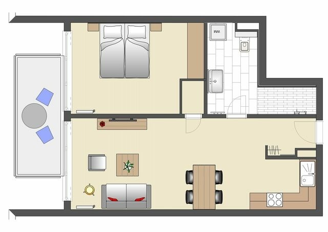 Ferienwohnung in Ahlbeck - (Brise) Strandresidenz Else Marie App. 1.7 - Bild 15
