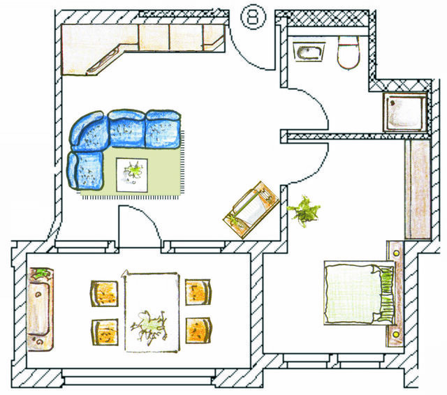 Ferienwohnung in Seebad Heringsdorf - (Brise) Villa Mailin App. 8 - Bild 10