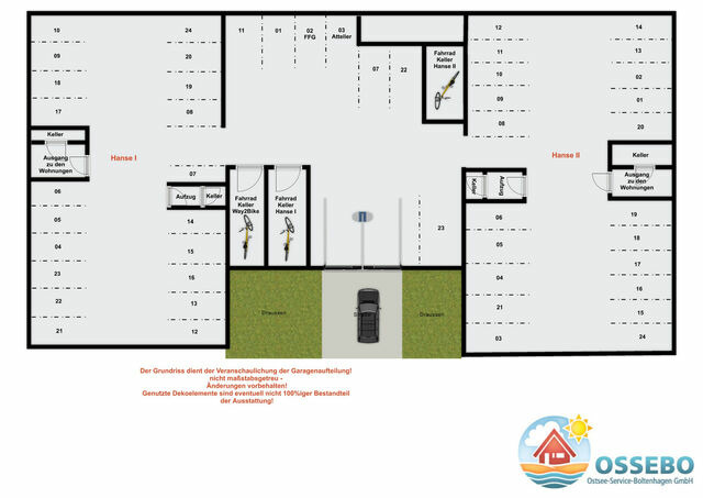 Ferienwohnung in Boltenhagen - Hanseresidenz II Whg. 18 - Bild 24