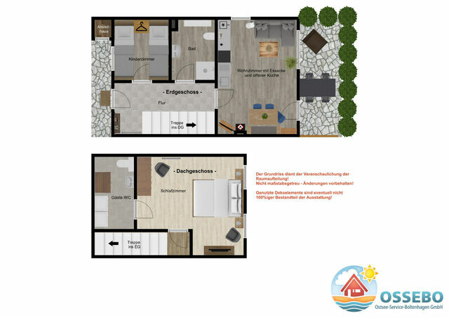 Ferienhaus in Boltenhagen - Neues Urlauberdorf Hs. 34 c "Haus Schr&ouml;der" - Bild 22