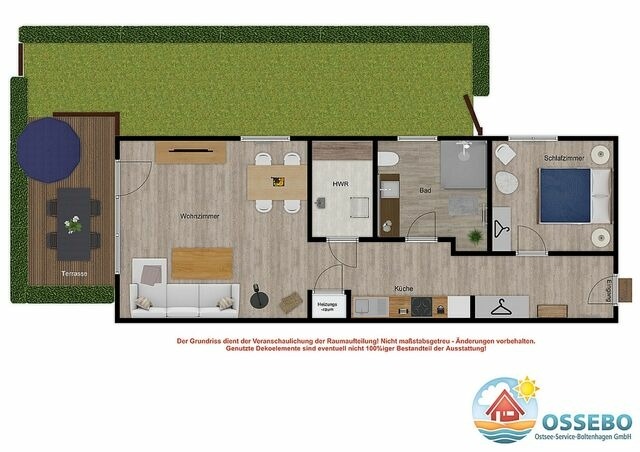 Ferienwohnung in Boltenhagen - Papillon 16-4 - Bild 17