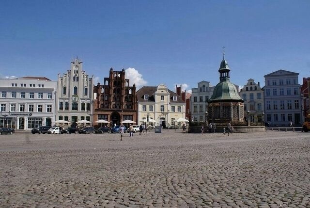 Ferienwohnung in Wismar - Kupferschmiede - Meisterstube - ABC23 - Bild 12