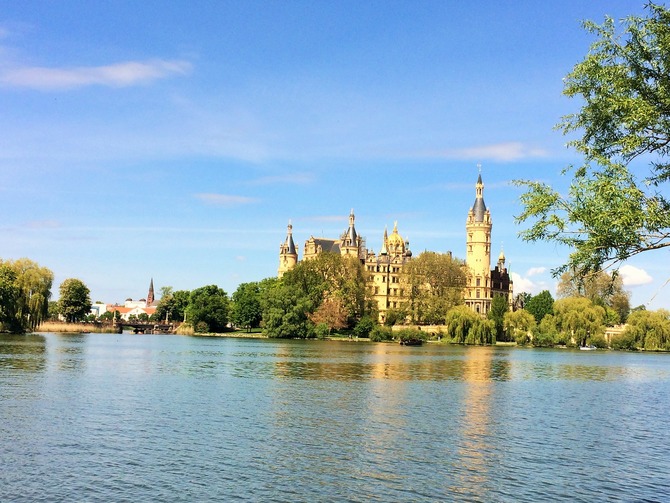 Ferienwohnung in Gollwitz - Spatzennest - Schweriner See und Schloss