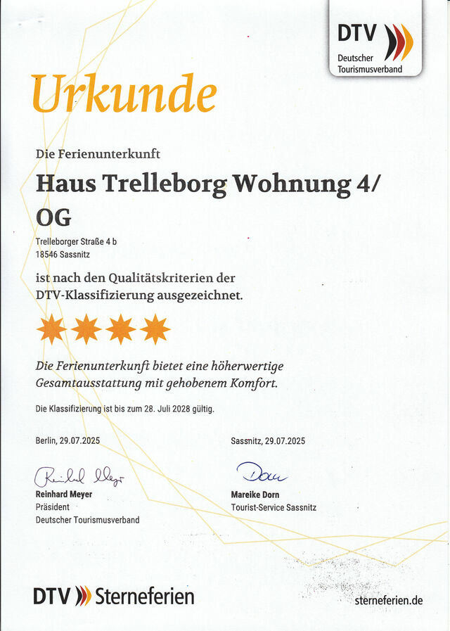 Ferienwohnung in Sassnitz - Ferienhaus Trelleborg, Wohnung 4 - Bild 22