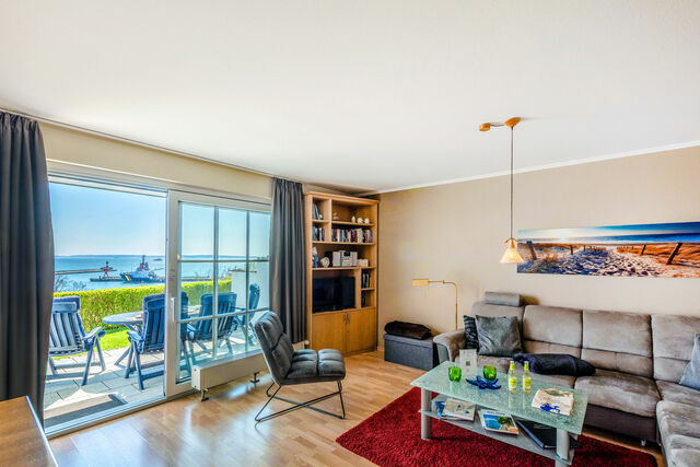 Ferienwohnung in Sassnitz - Ferienhaus Trelleborg, Wohnung 1 Meerblick - Bild 2