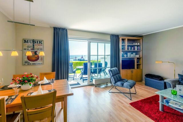 Ferienwohnung in Sassnitz - Ferienhaus Trelleborg, Wohnung 1 Meerblick - Bild 6